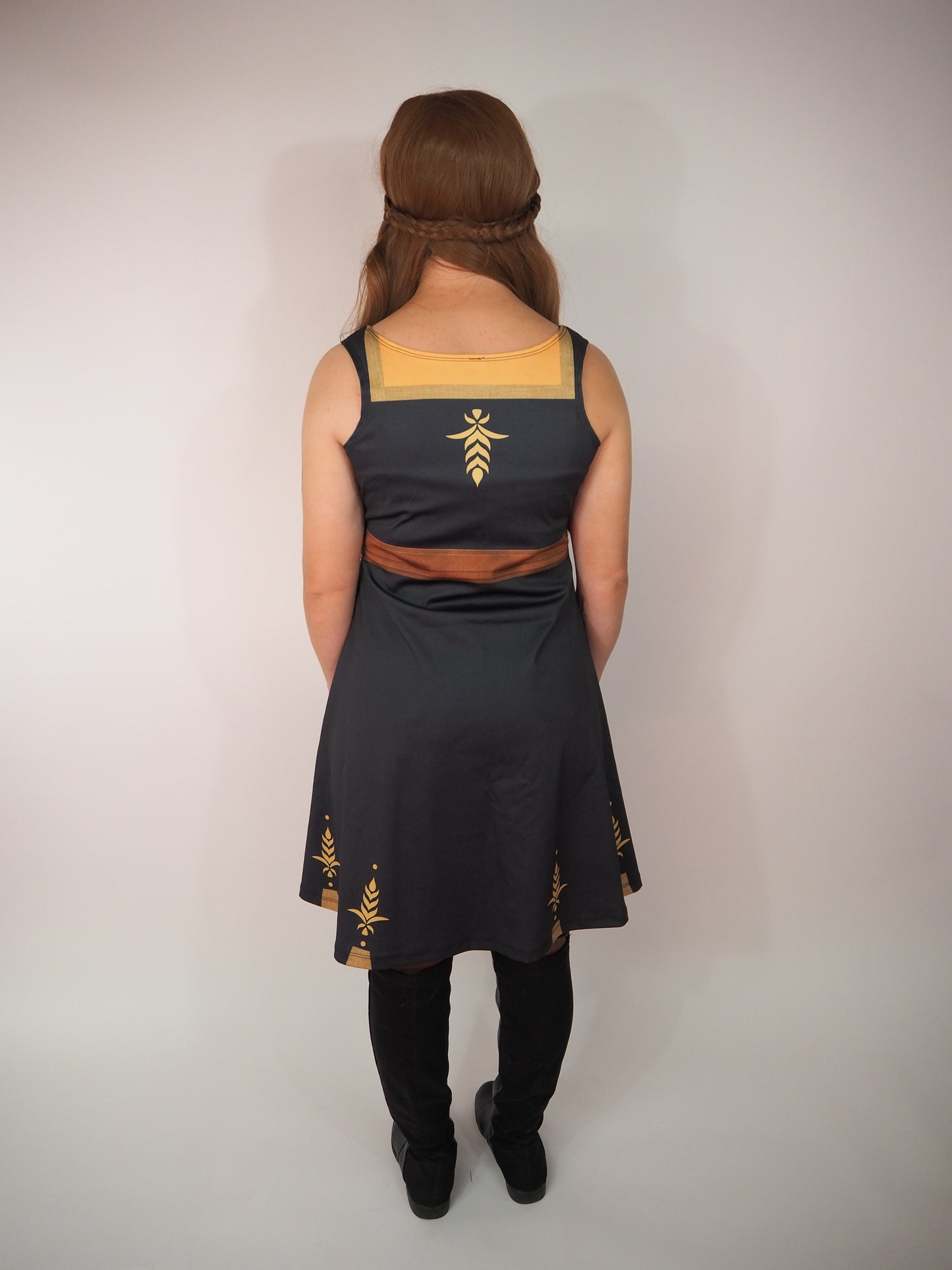 Anna Frozen 2 Inspired Sleeveless Dress