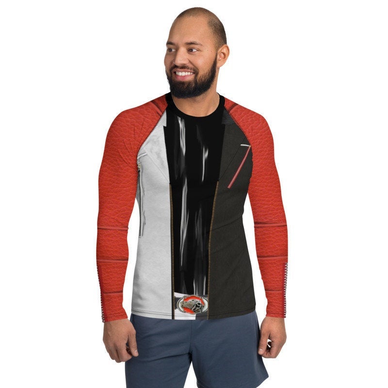 Men's Carlos Descendants Inspired Athletic Long Sleeve Shirt