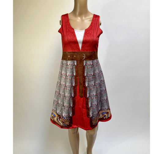 Mulan Live Action Inspired Sleeveless Dress