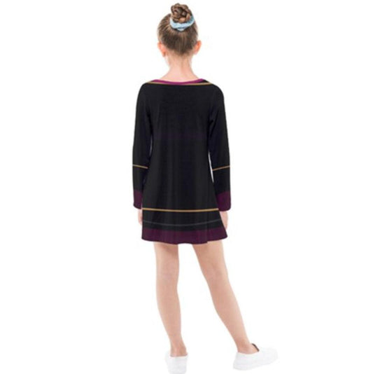 Kid's Stalyan Tangled the Series Inspired Long Sleeve Dress
