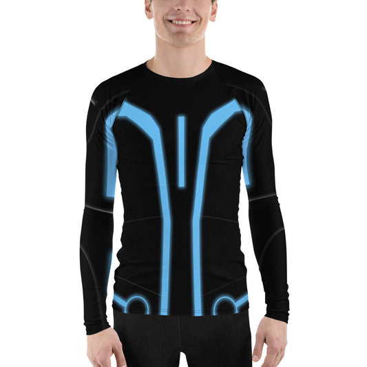 Men's Tron Legacy Inspired ATHLETIC Long Sleeve Shirt