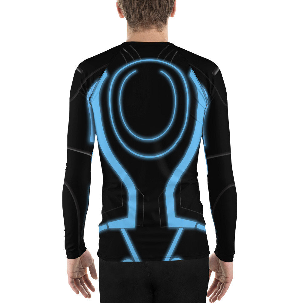 Men's Tron Legacy Inspired ATHLETIC Long Sleeve Shirt