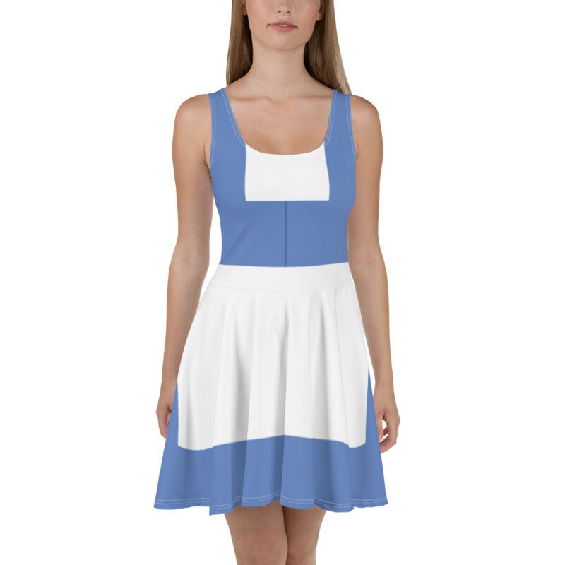 RUSH ORDER: Town Belle Beauty and the Beast Inspired Skater Dress