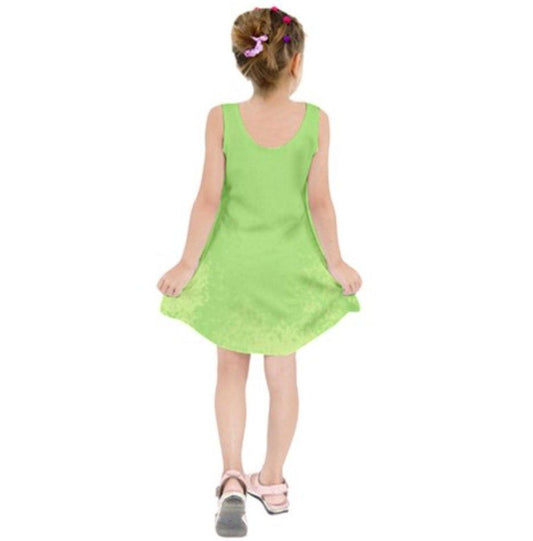 Kid's Mike Wazowski Monsters Inc. Inspired Sleeveless Dress