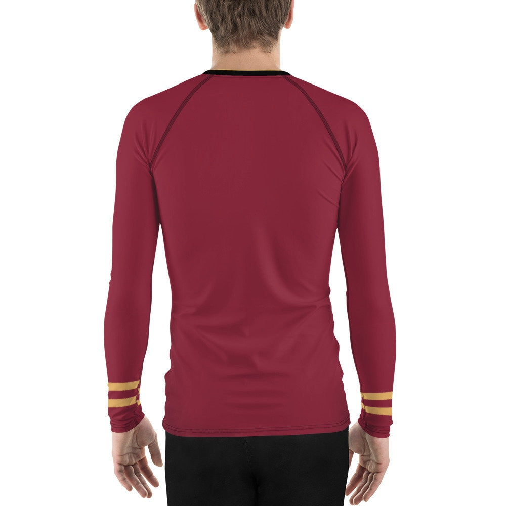 Men's Tower of Terror Bellhop Inspired ATHLETIC Long Sleeve Shirt