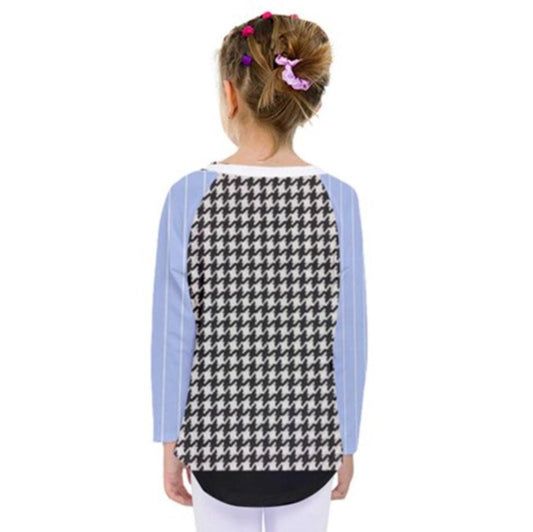 Kid's Fear Inside Out Inspired Long Sleeve Shirt