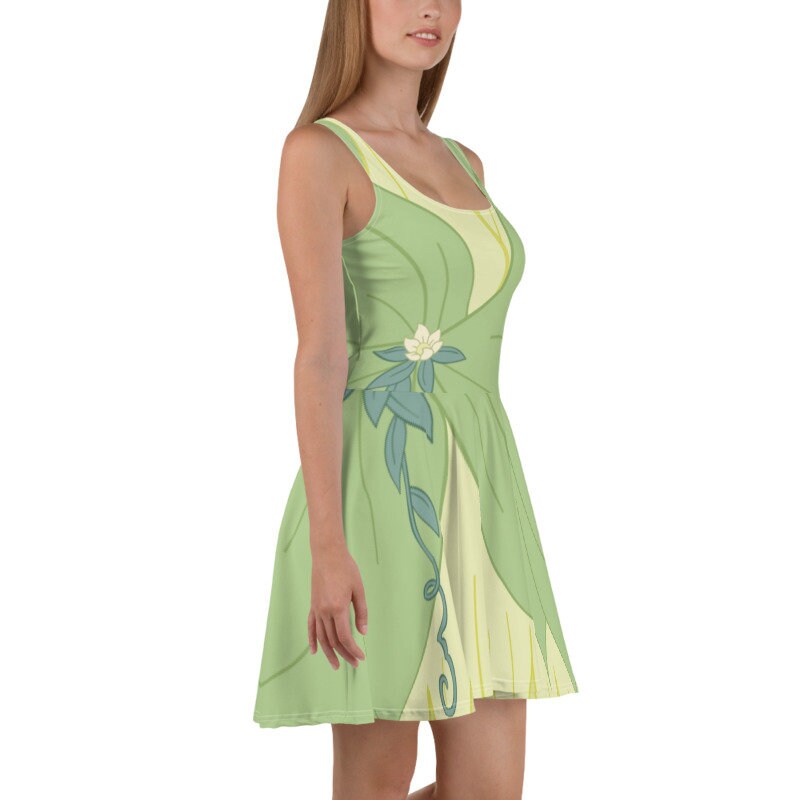 RUSH ORDER: Tiana Princess and the Frog Inspired Skater Dress