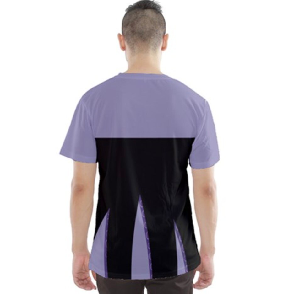 RUSH ORDER: Men's Ursula The Little Mermaid Inspired ATHLETIC Shirt