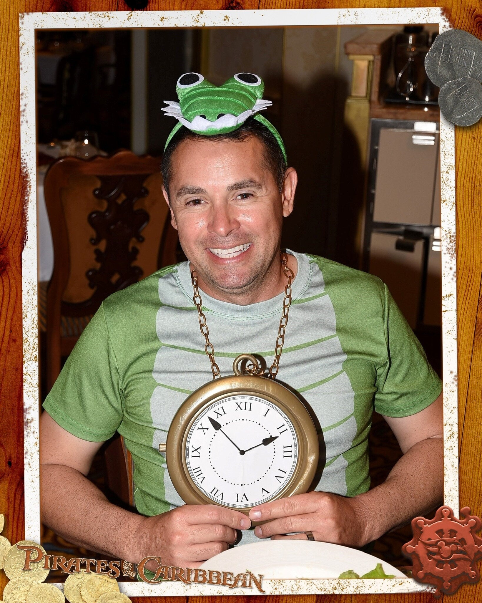 RUSH ORDER: Men's Tic Tock Croc Peter Pan Inspired Shirt