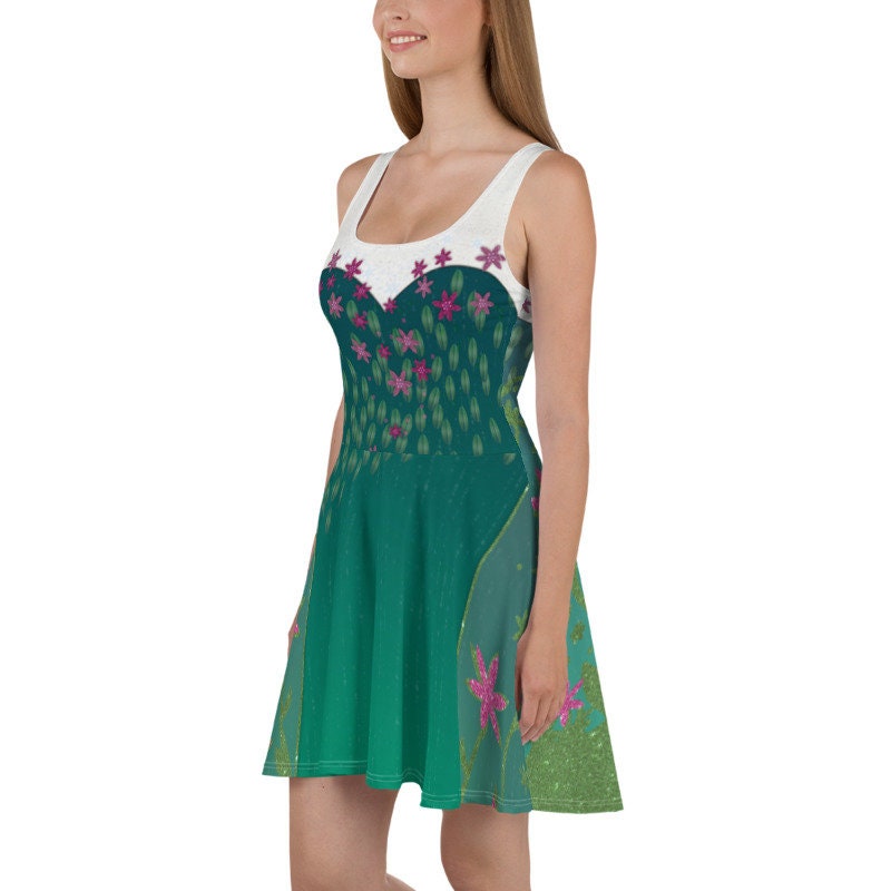 RUSH ORDER: Elsa Frozen Fever Inspired Skater Dress