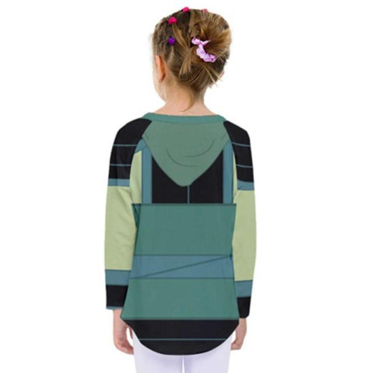 Kid's Ping Mulan Inspired Long Sleeve Shirt
