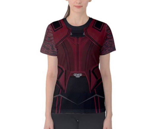 RUSH ORDER: Women's Scarlet Witch Inspired ATHLETIC Shirt