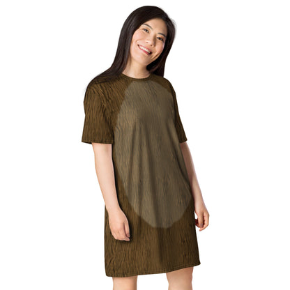 Ewok Inspired T-shirt dress