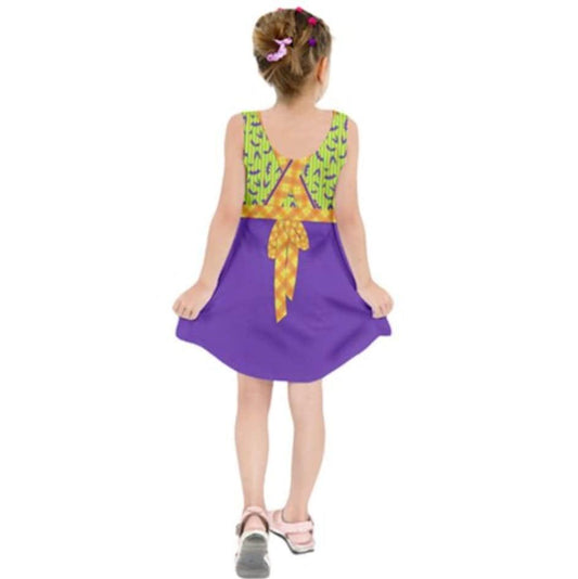 Kid's Mickey's Not So Scary Halloween Cast Member Inspired Sleeveless Dress