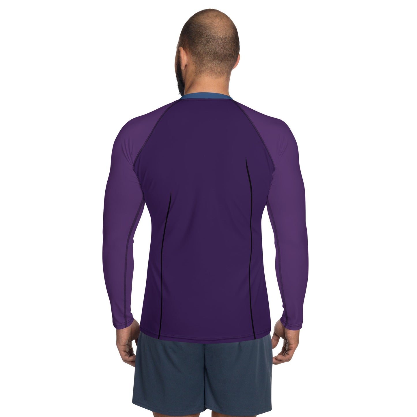RUSH ORDER: Men's Darkwing Duck Inspired Athletic Long Sleeve Shirt