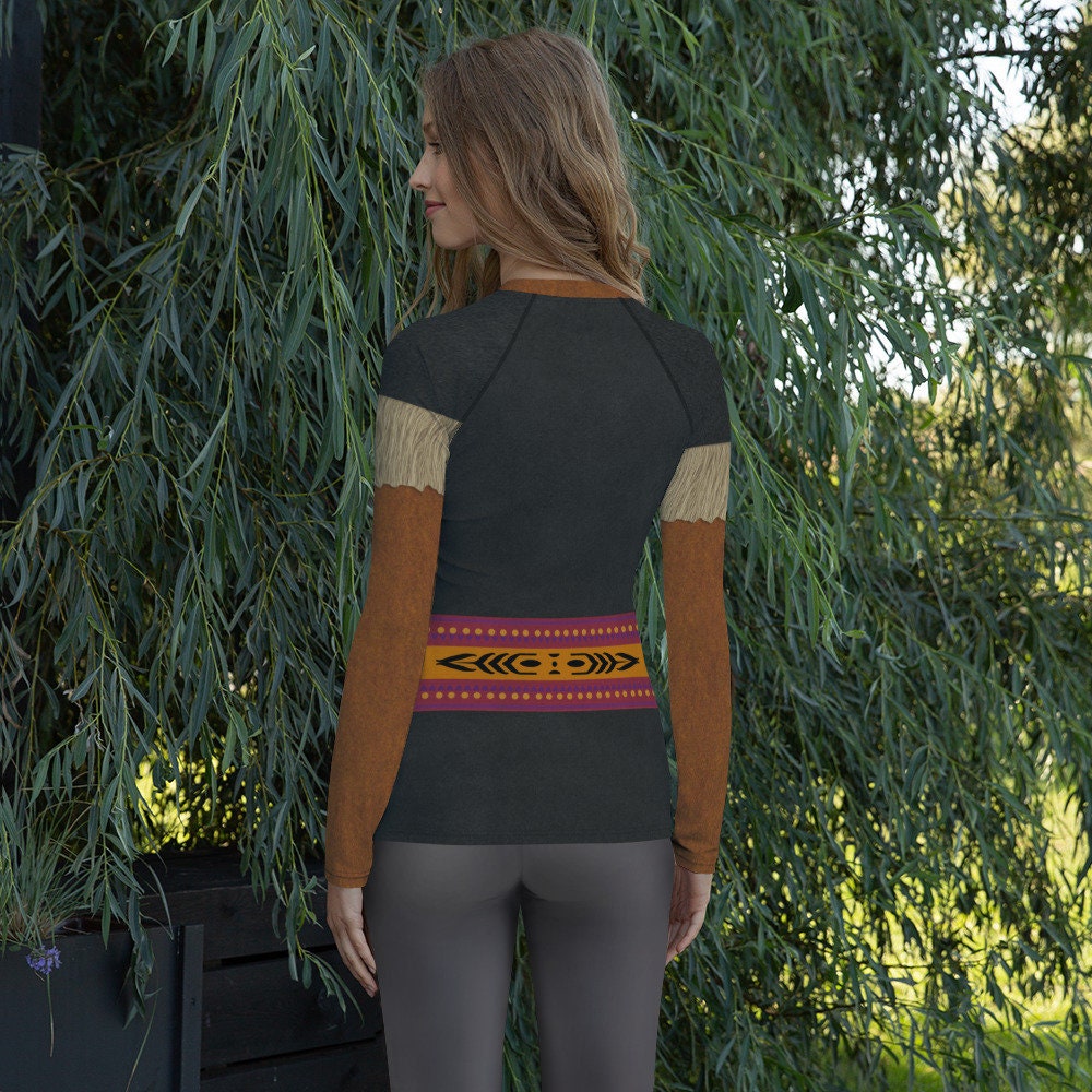 RUSH ORDER: Women's Kristoff Frozen 2 Inspired ATHLETIC Long Sleeve