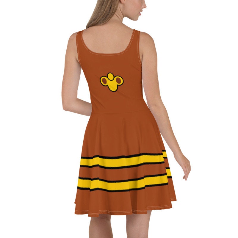 RUSH ORDER: Cogsworth Beauty and the Beast Inspired Skater Dress