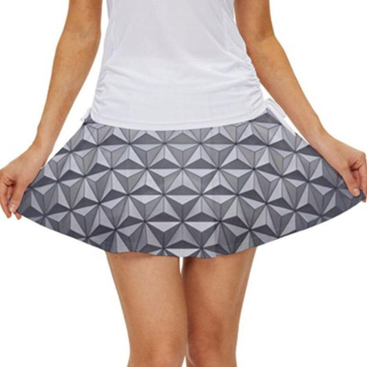 Spaceship Earth Epcot Inspired Sport Skater Skort