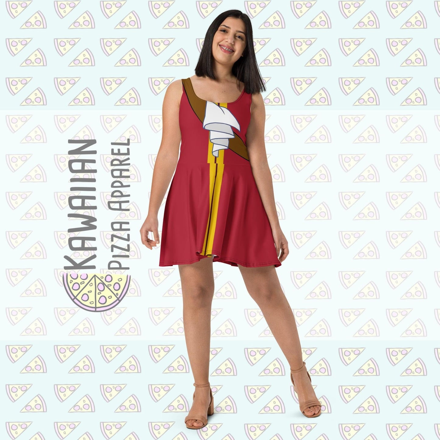 RUSH ORDER: Captain Hook Inspired Skater Dress