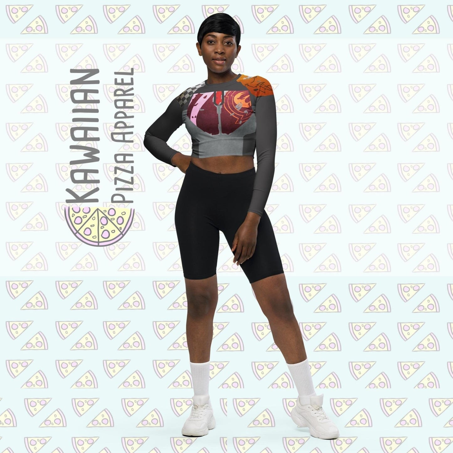 RUSH ORDER: Sabine Wren Inspired Recycled long-sleeve crop top