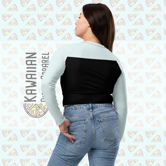 RUSH ORDER: Ariel Inspired Recycled long-sleeve crop top
