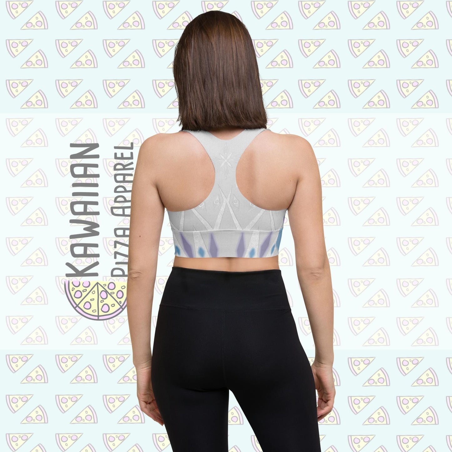 RUSH ORDER: Elsa Elements Inspired Longline sports bra
