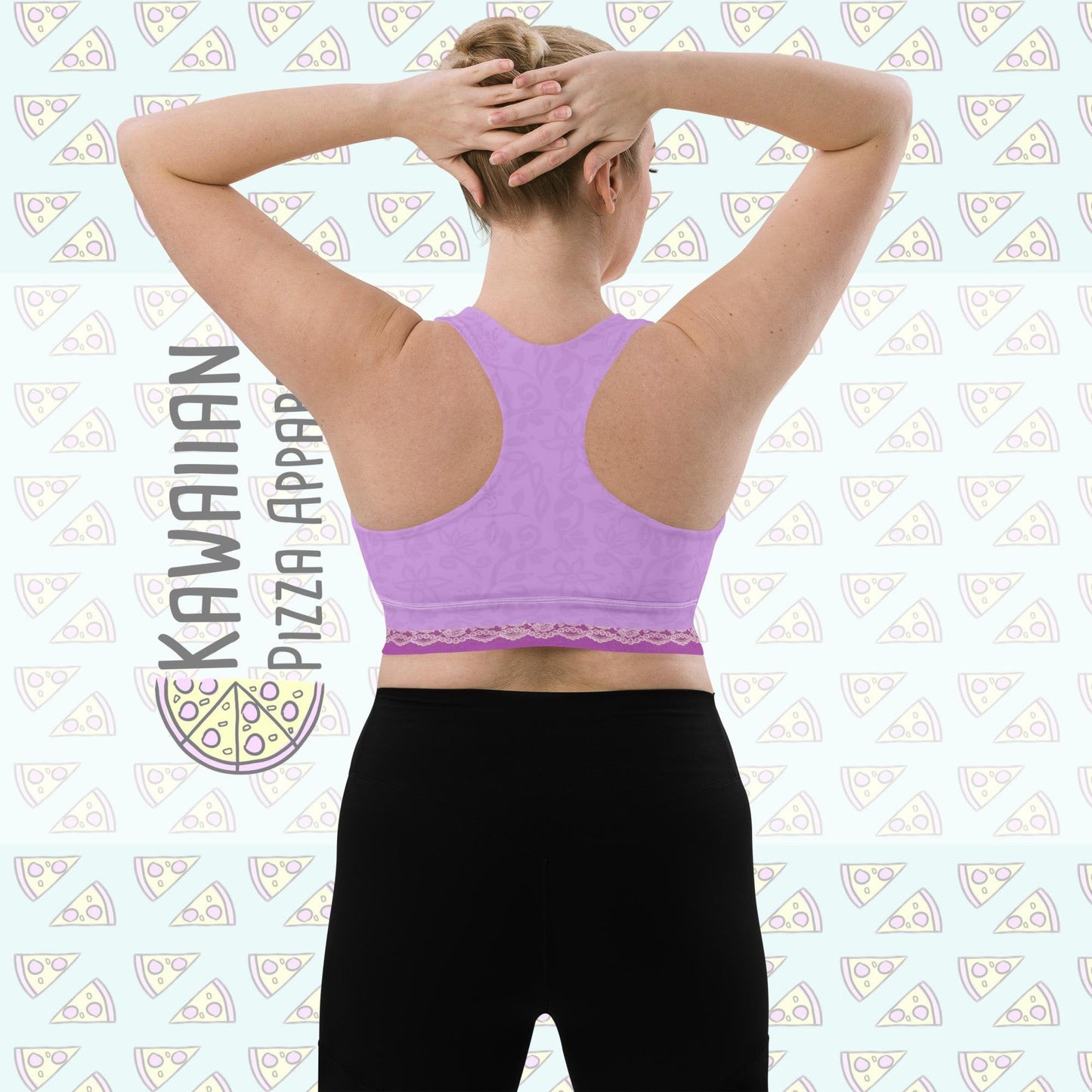 RUSH ORDER: Rapunzel Inspired Longline sports bra