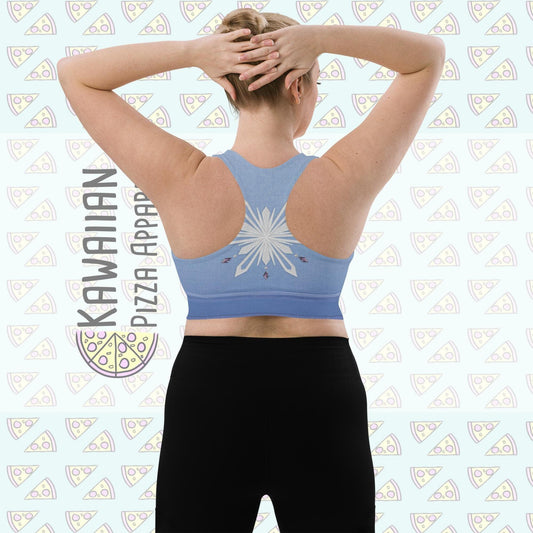 RUSH ORDER: Elsa Inspired Longline sports bra