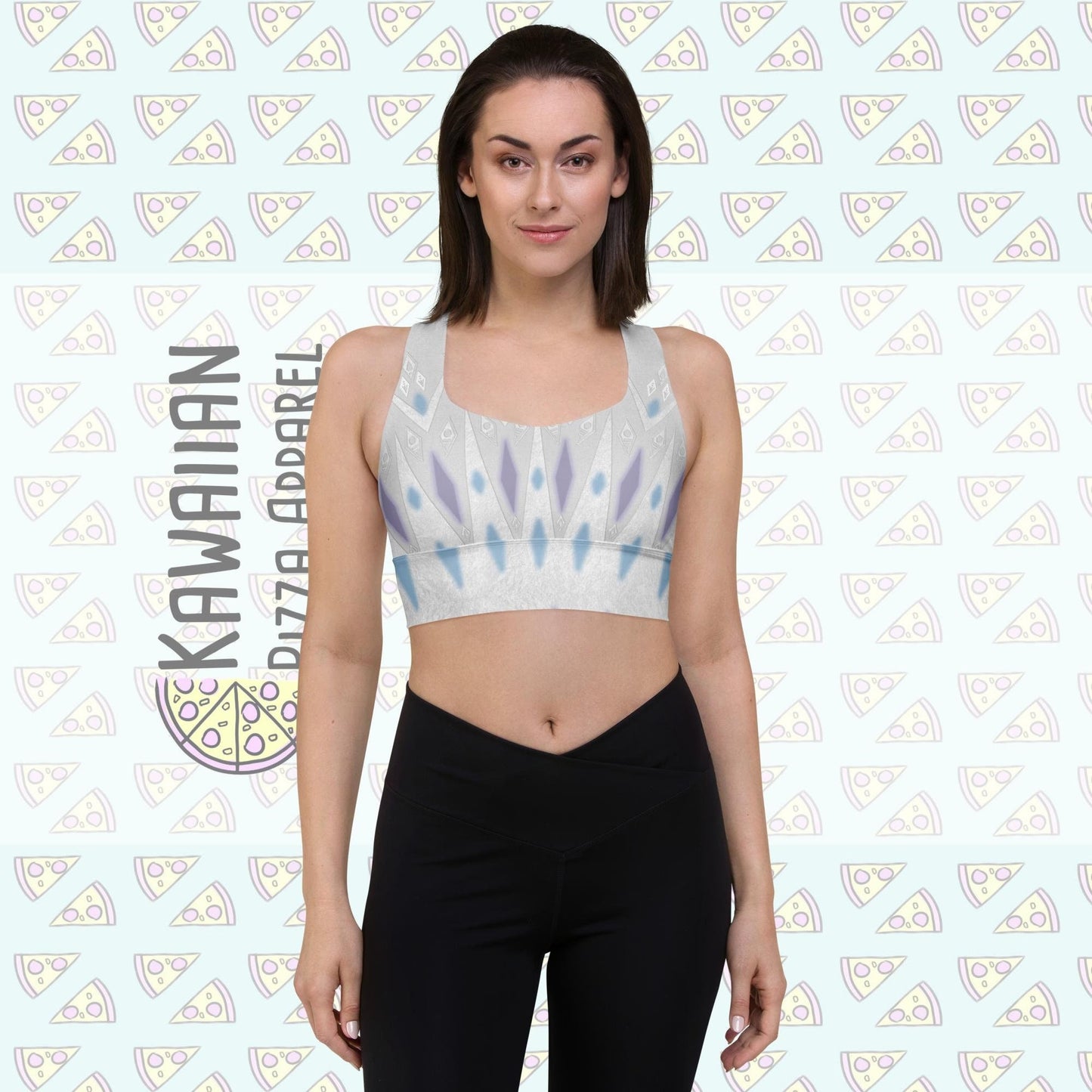 RUSH ORDER: Elsa Elements Inspired Longline sports bra