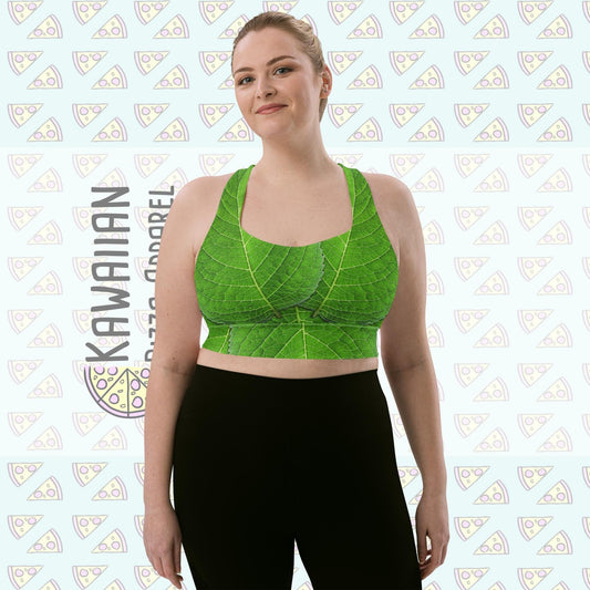 RUSH ORDER: Tinker Bell Inspired Longline sports bra