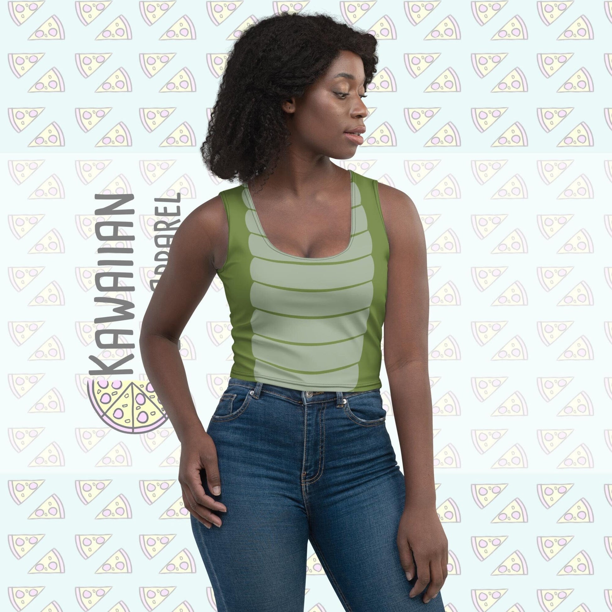 RUSH ORDER: Tick Tock Crocodile Inspired Crop Top