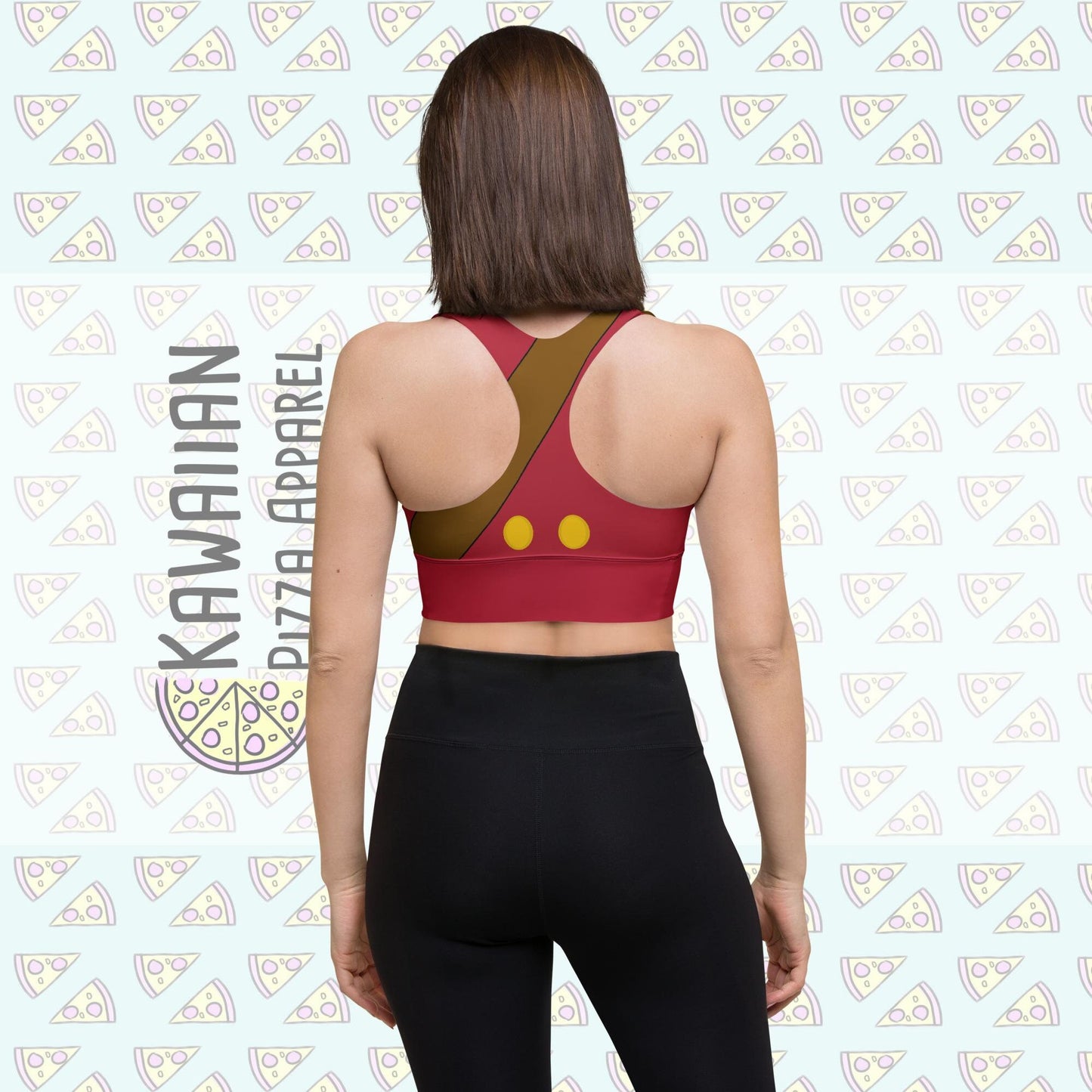 RUSH ORDER: Captain Hook Inspired Longline sports bra