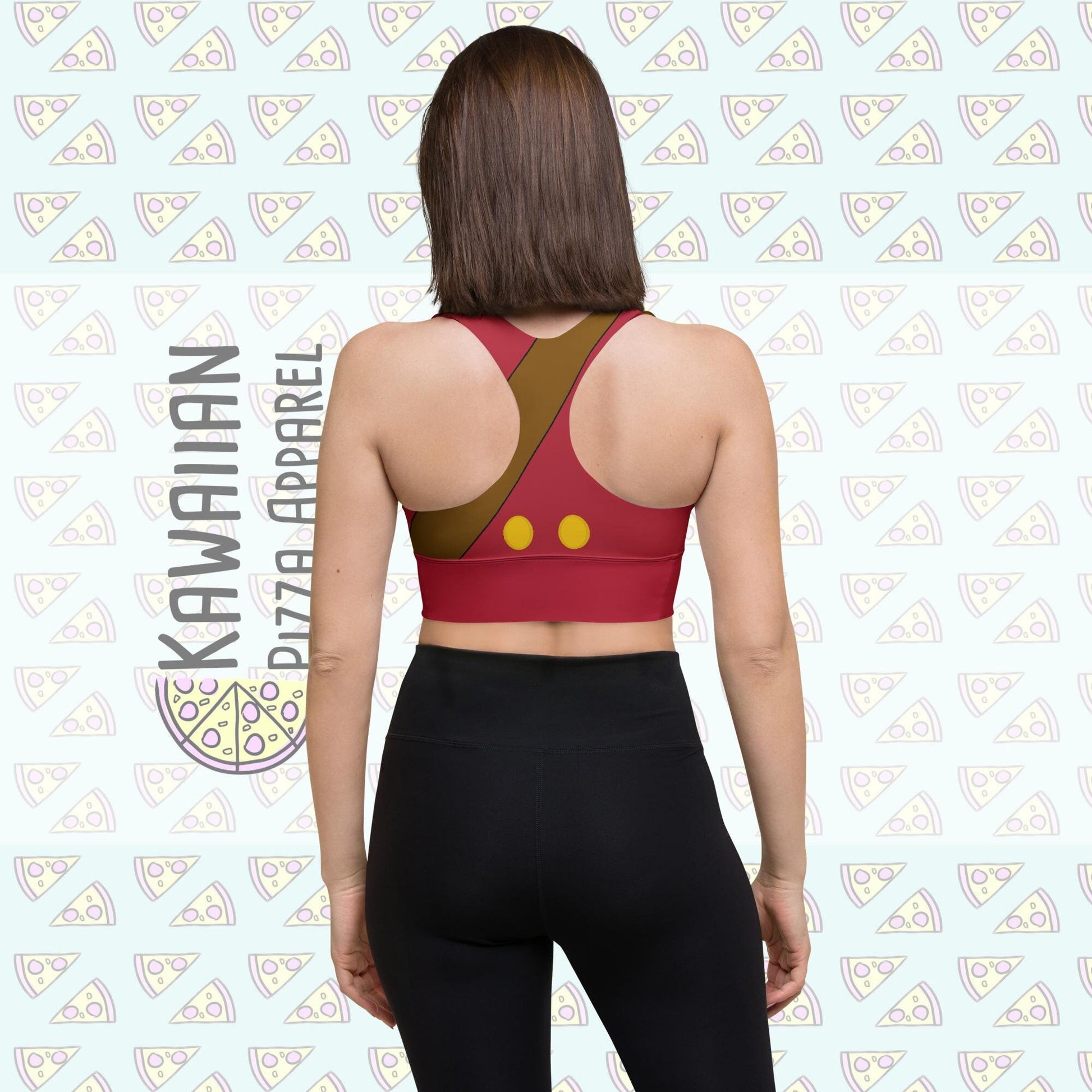 RUSH ORDER: Captain Hook Inspired Longline sports bra