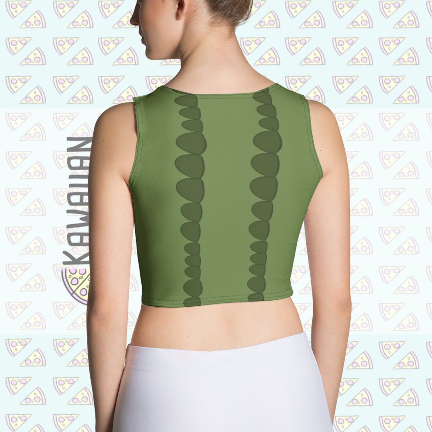 RUSH ORDER: Tick Tock Crocodile Inspired Crop Top