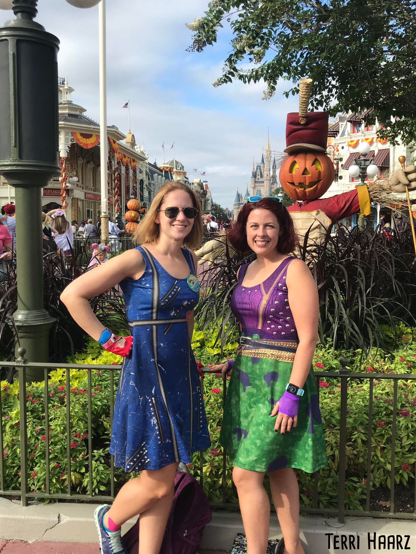 Evie Inspired Sleeveless Dress