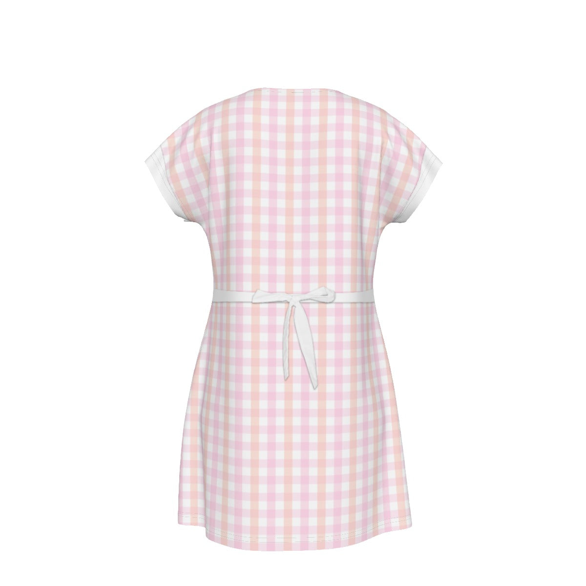 50's Prime Time Cafe Waitress Inspired Short Sleeve Dress