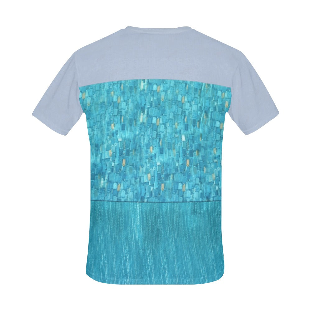 Men's Elsa   Inspired Short Sleeve Shirt