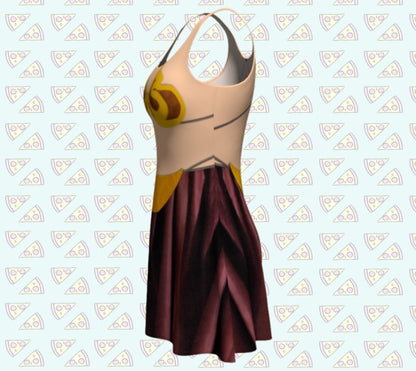 Slave Leia Inspired Sleeveless Dress