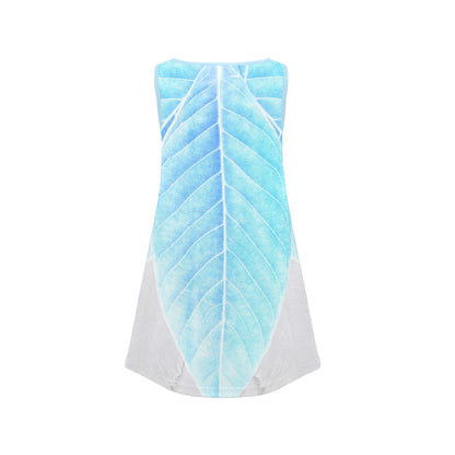 Kid's Periwinkle Tinkerbell Inspired Sleeveless Dress