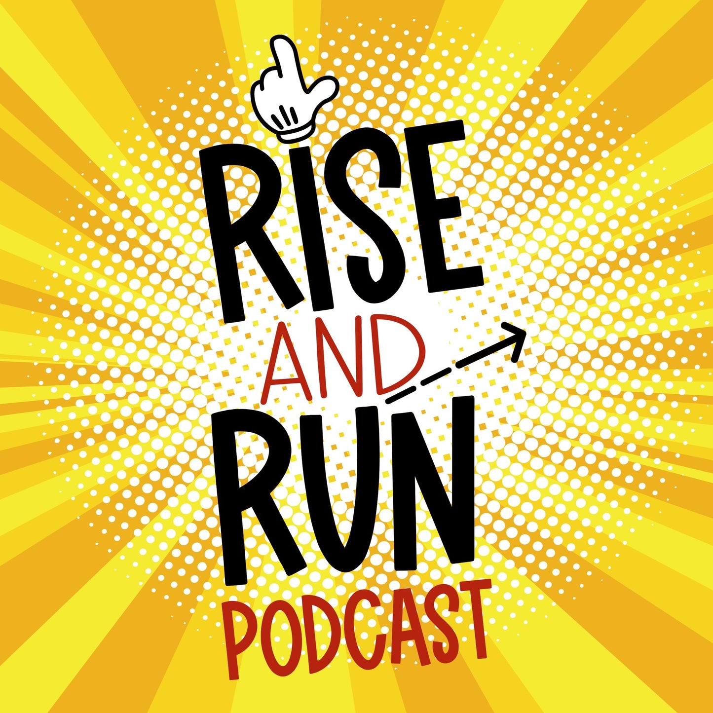 Rise and Run Podcast - Puppy 5k Athletic Shirt