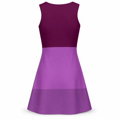 Anastasia Evil Stepsister Inspired Sleeveless Flare Dress