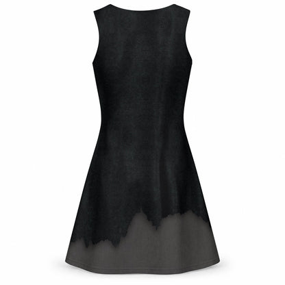 Mando Inspired Sleeveless Flare Dress