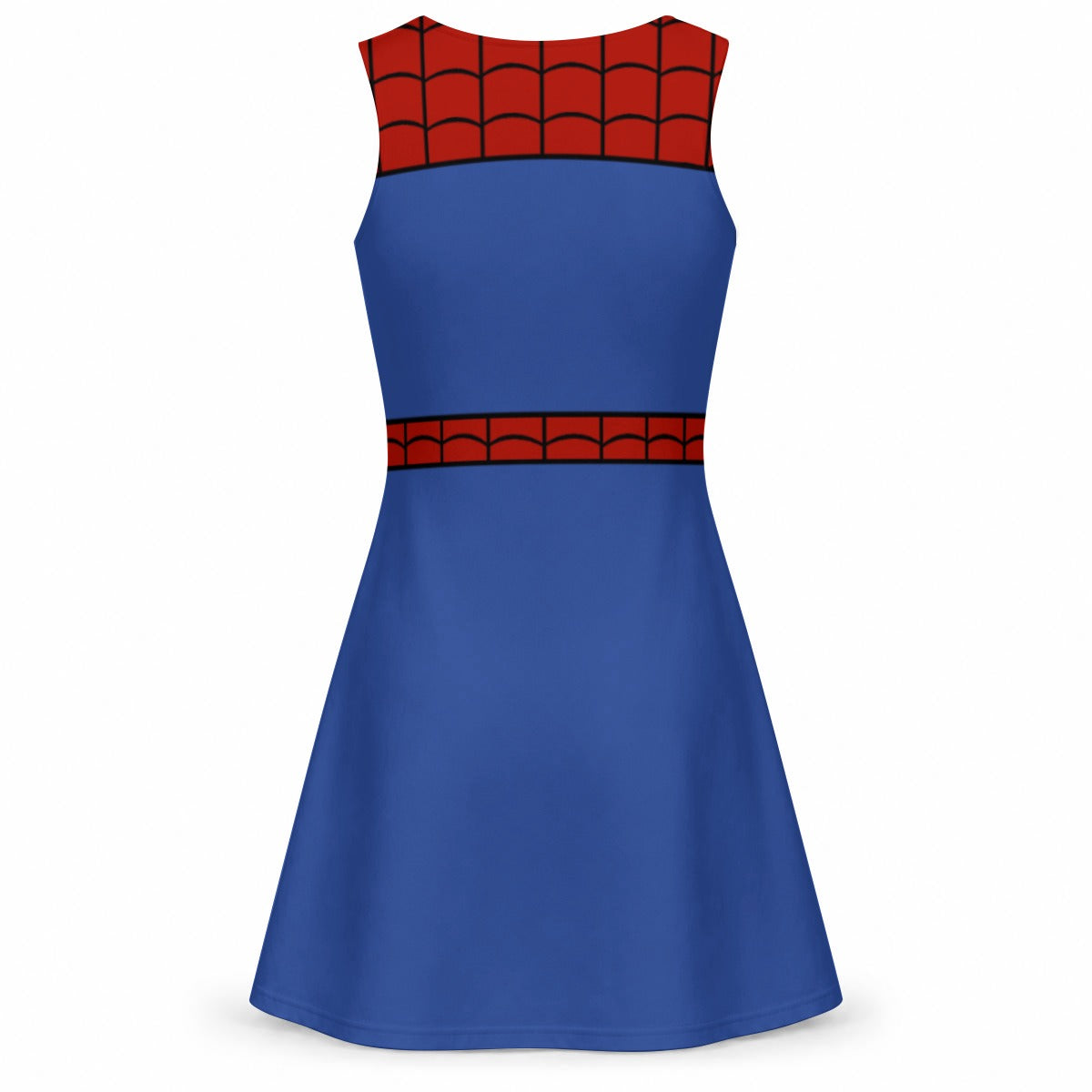 Peter Inspired Sleeveless Flare Dress