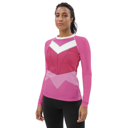 RUSH ORDER: Pink Aurora Inspired ATHLETIC Long Sleeve