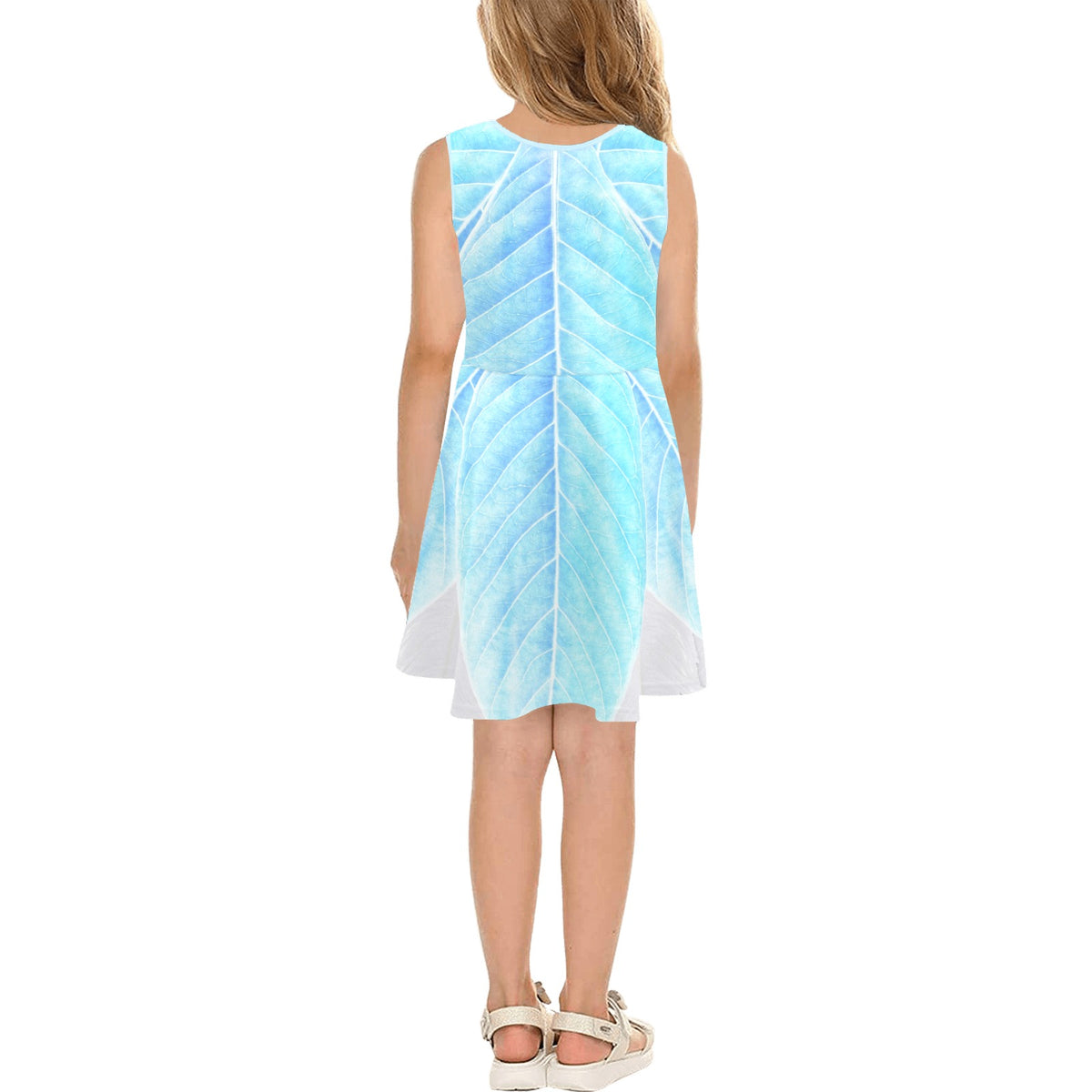 Kid's Periwinkle Inspired Skater Dress