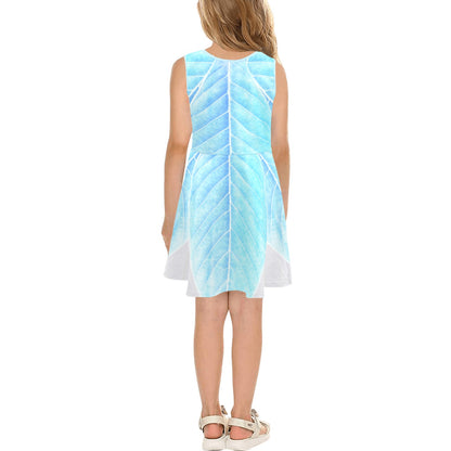 Kid's Periwinkle Inspired Skater Dress