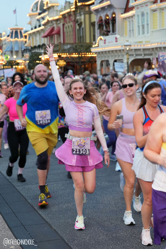 Rapunzel Inspired Ruffle Sport Skirt