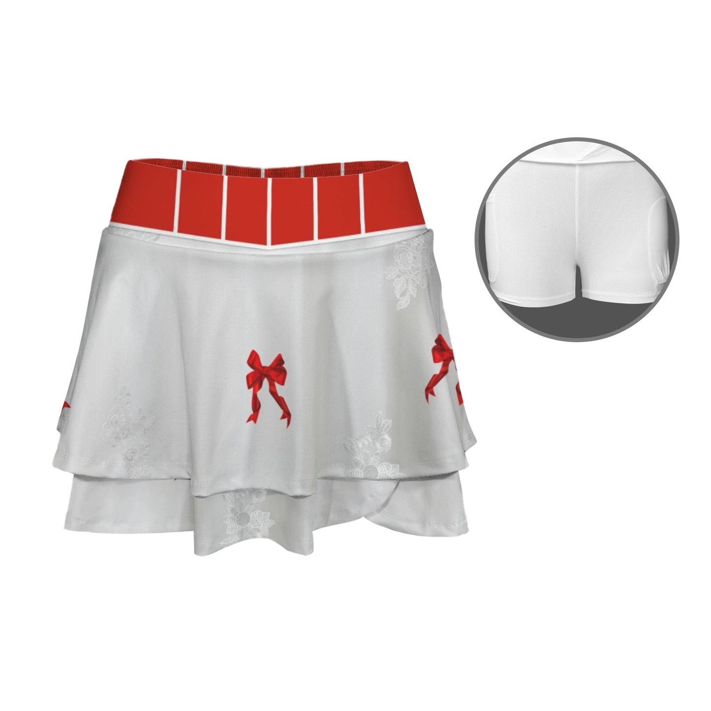 Mary Poppins Inspired Ruffle Sport Skirt