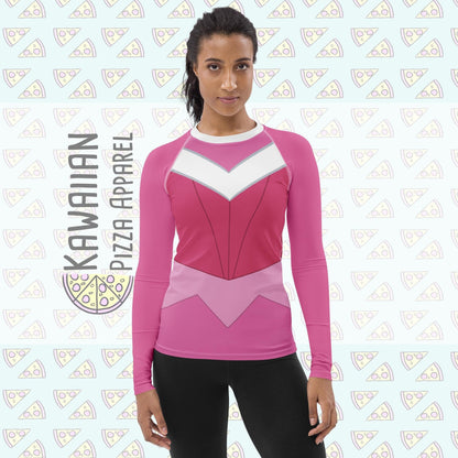 RUSH ORDER: Pink Aurora Inspired ATHLETIC Long Sleeve