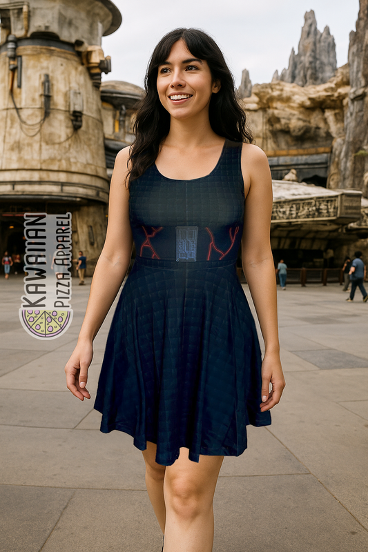 Kylo Ren Inspired Skater Dress